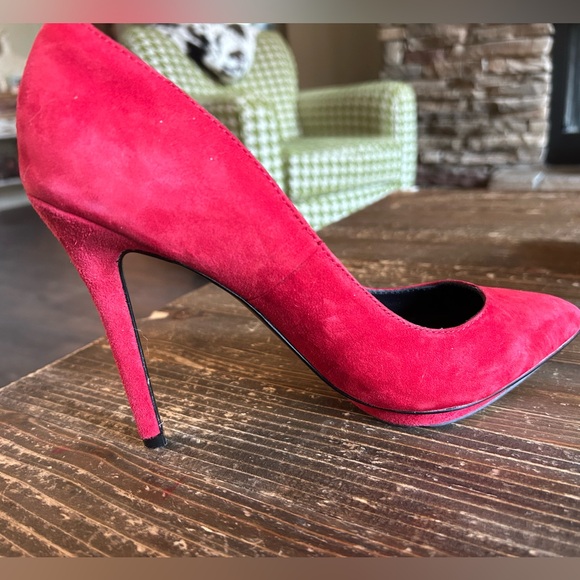 Red Hot Dolce Vita heels Size 7.5 - Picture 7 of 9